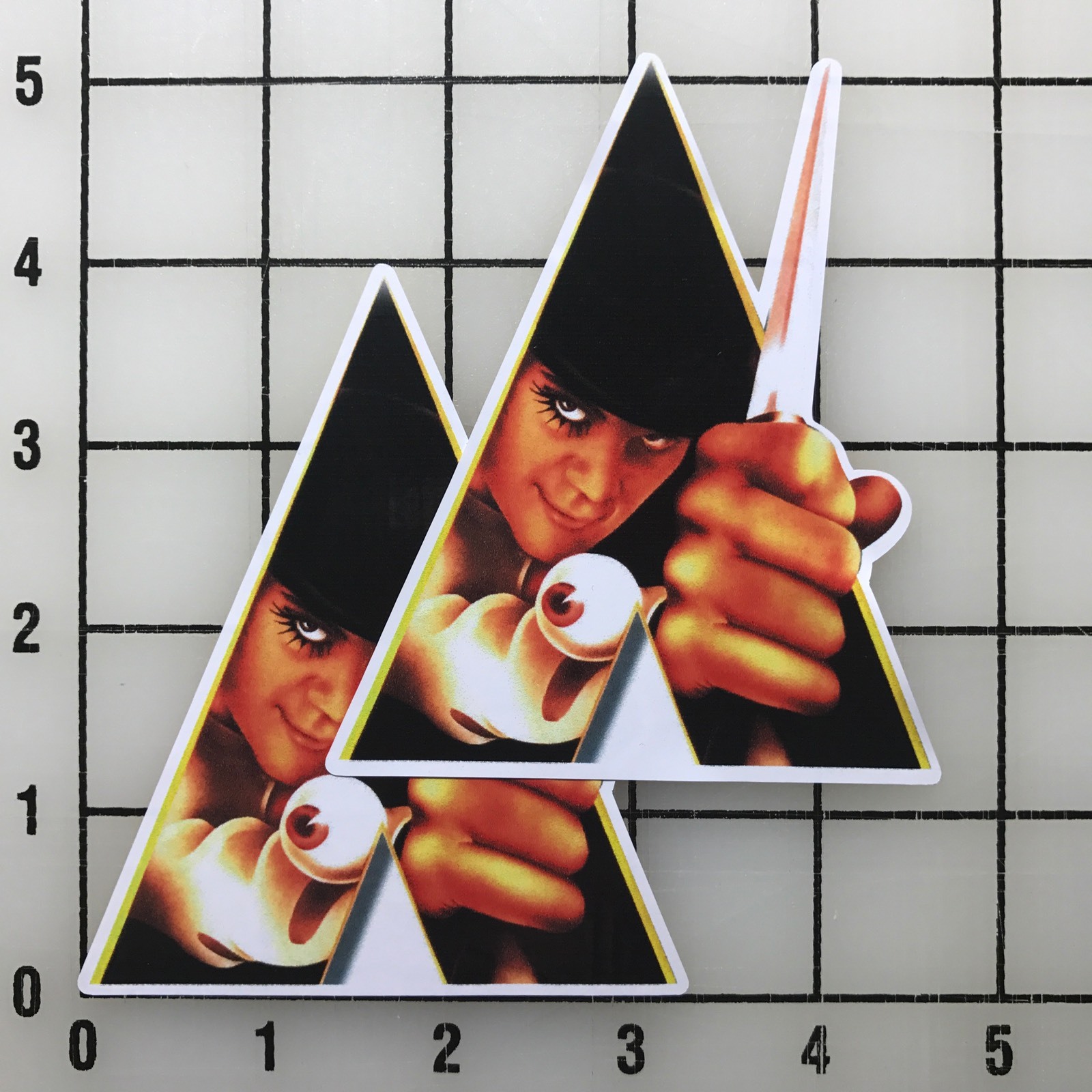 A Clockwork Orange 4″ Tall Multi-Color Vinyl Decal Sticker – BOGO