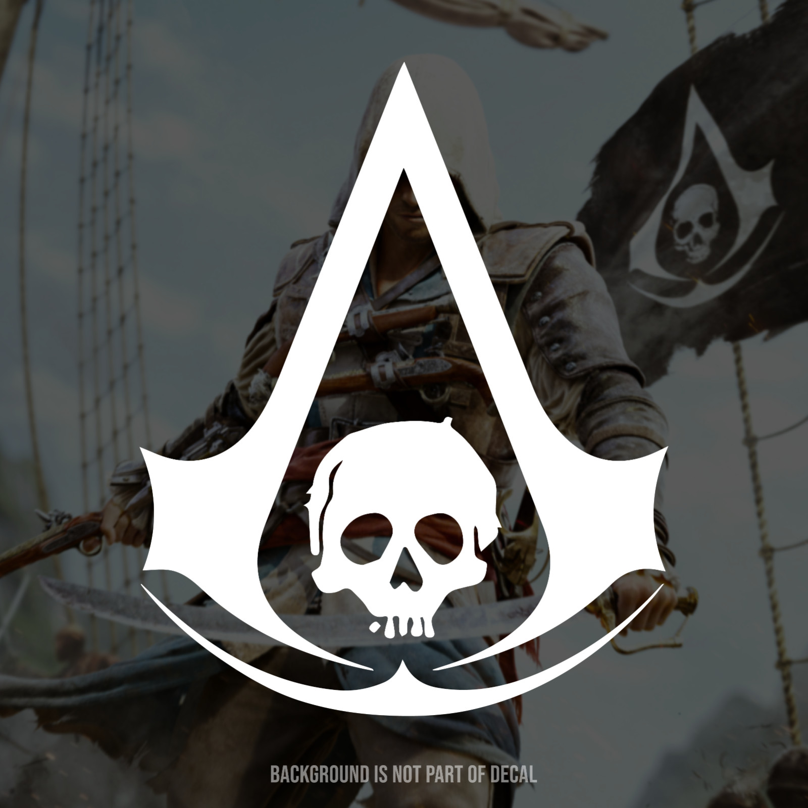 Assassin’s Creed IV: Black Flag Vinyl Decal Sticker