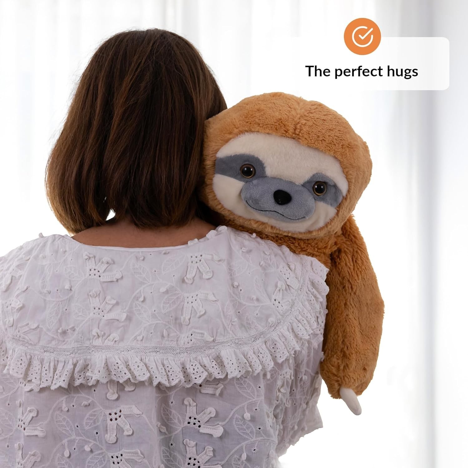 Weighted Stuffed Animal for Anxiety | Calming & Comforting 5 Lbs | Weighted Plus