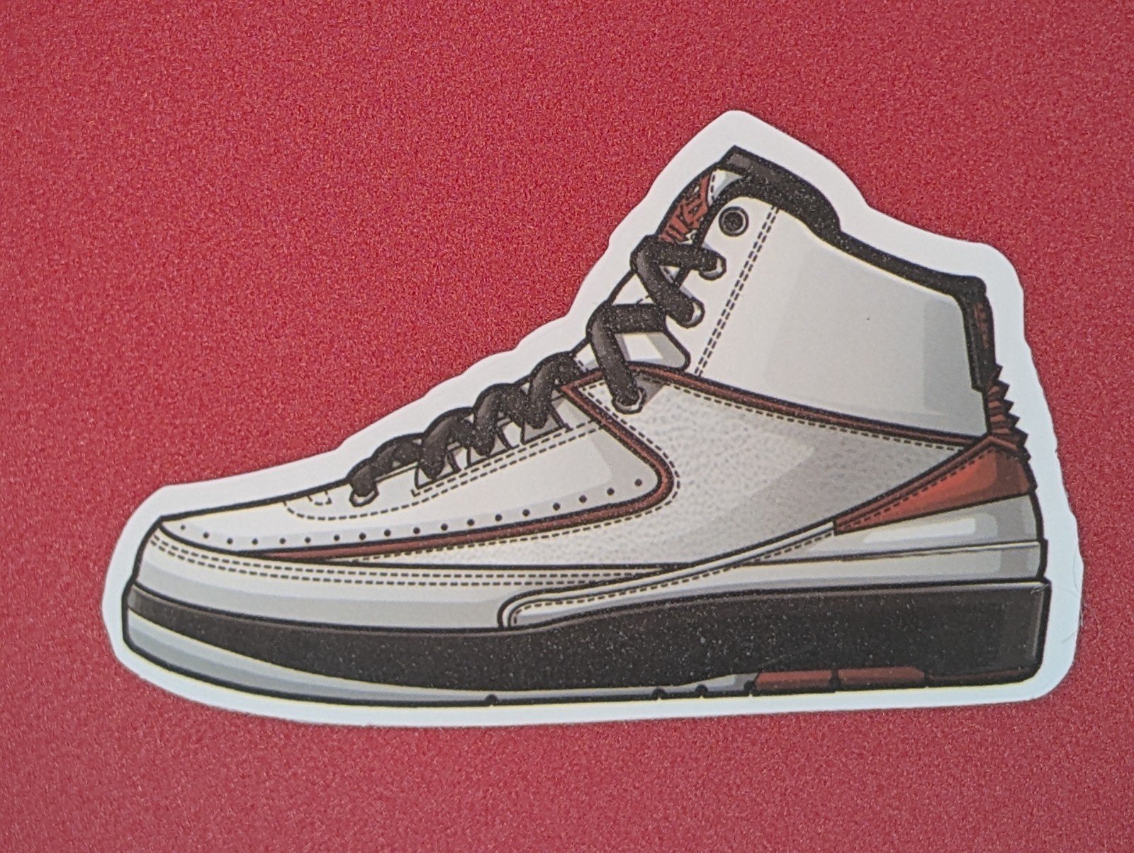 Michael Air Jordan Nike Jumpman Sneakers Tenis Shoes Sticker Decal Bulls ~2 inch