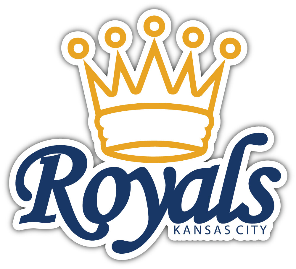 Kansas City Royals MLB Baseball Sport Logo Car Bumper Sticker Decal “SIZES”