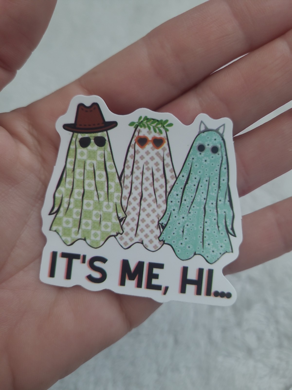 It’s Me, Hi… Taylor Swift vinyl sticker Ghost Anti-hero