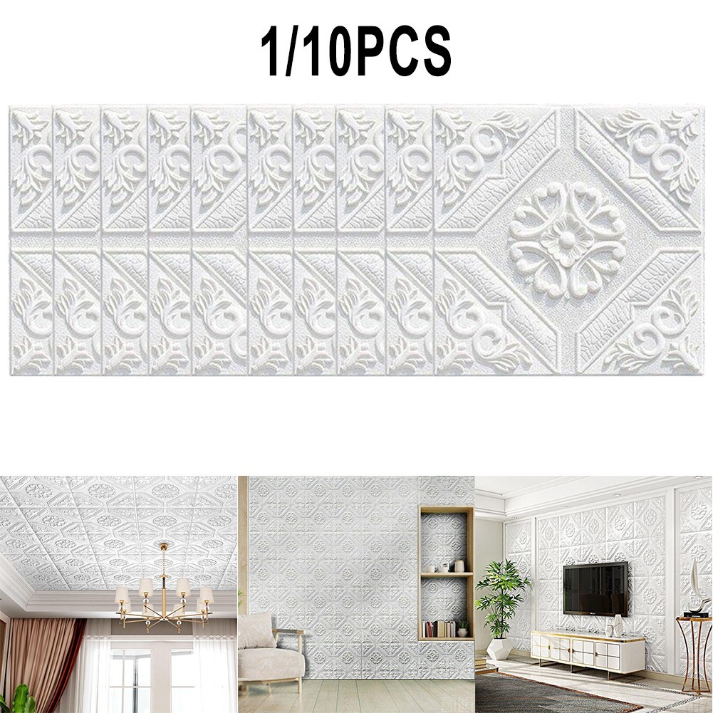 Wall Sticker Tiles Stickers Wall Tiles Stickers PVC Replacement Sticker 35X35cm