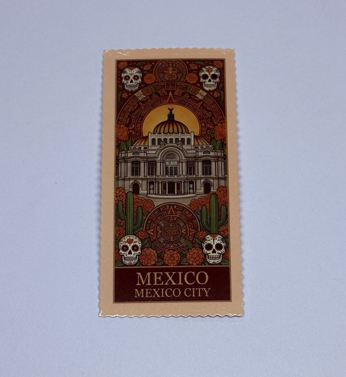 Palacio de Bellas Artes Sticker Mexico City Travel Art Decal Vinyl Country Tc9