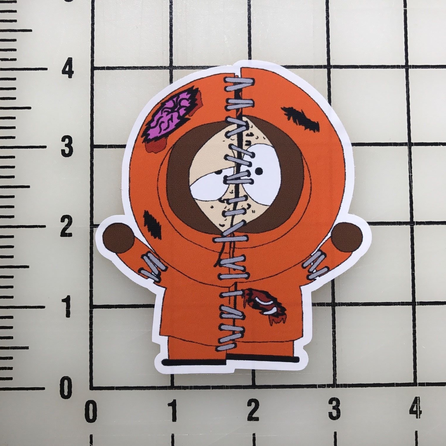 South Park Kenny Zombie Vinyl Sticker 4″ Tall – Includes Two Stickers