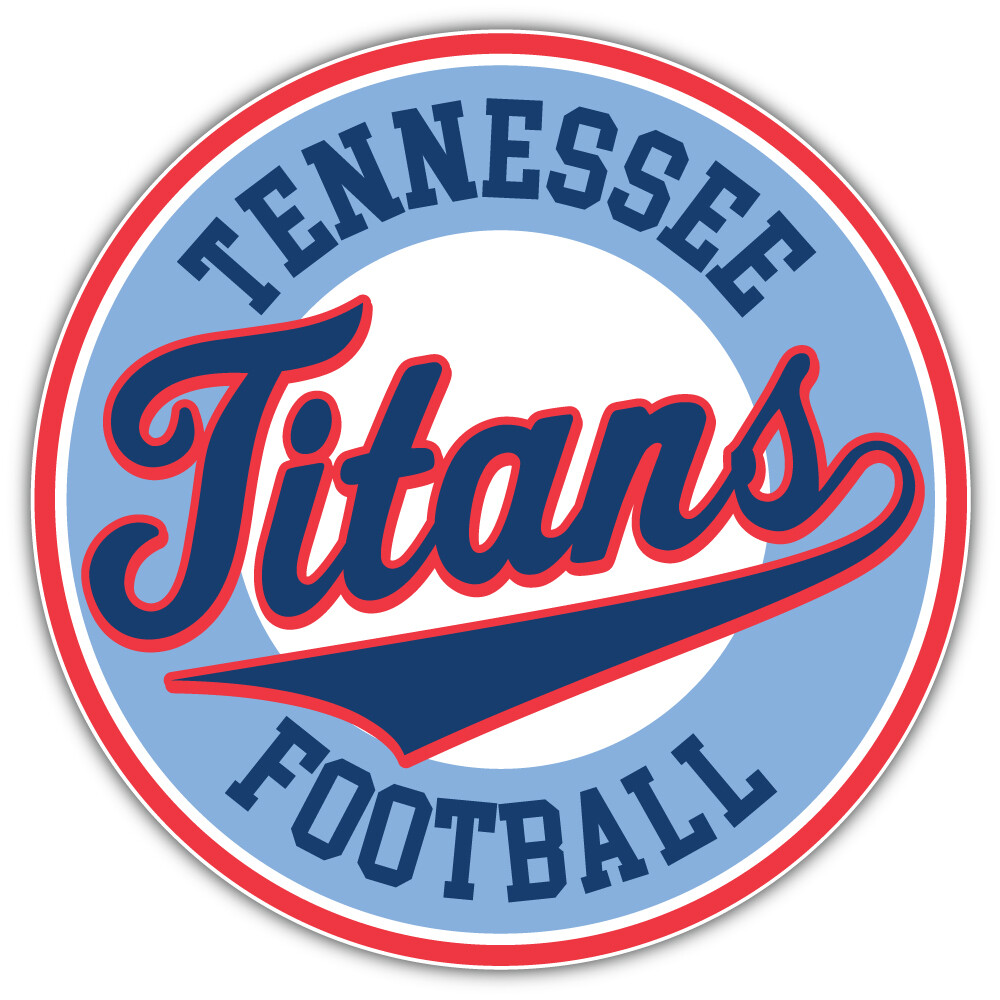Tennessee Titans NFL Sport Logo Car Bumper Sticker Decal “SIZES”