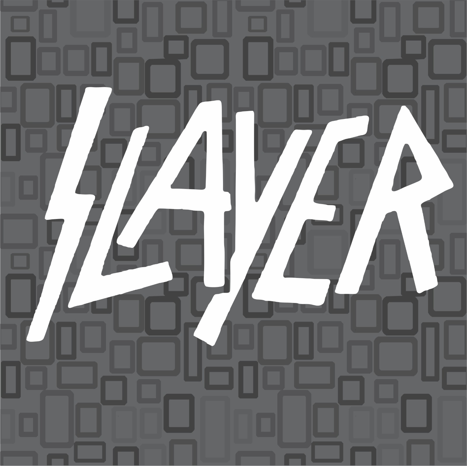 SLAYER LOGO Sticker Vinyl Decal Car Truck Fun Slayer Band Logo