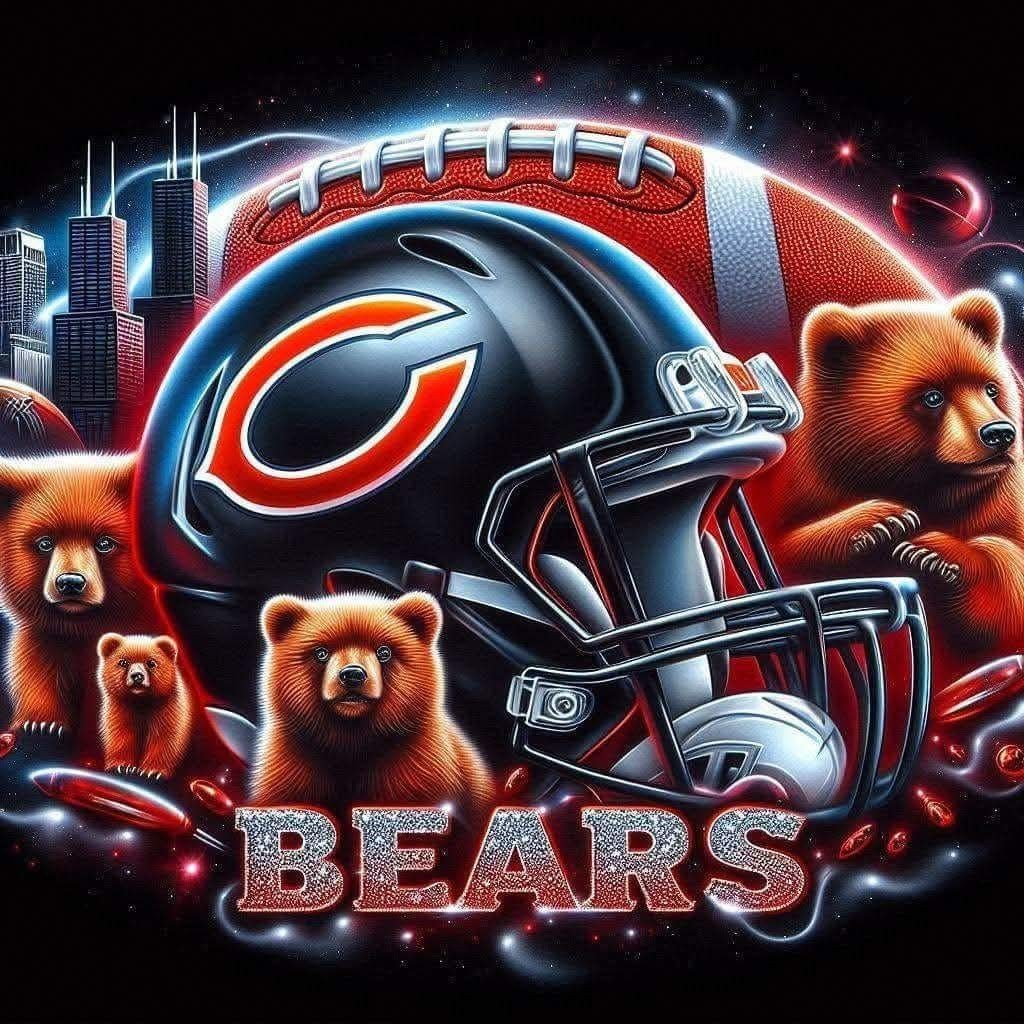Chicago Bears Football Sticker Decal Logo laptop vinyl decal