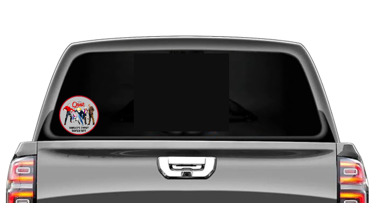 Cartoons – Jonny Quest “Super Spy” – 4″ Vinyl Decal Vehicle Laptop Cooler Decor