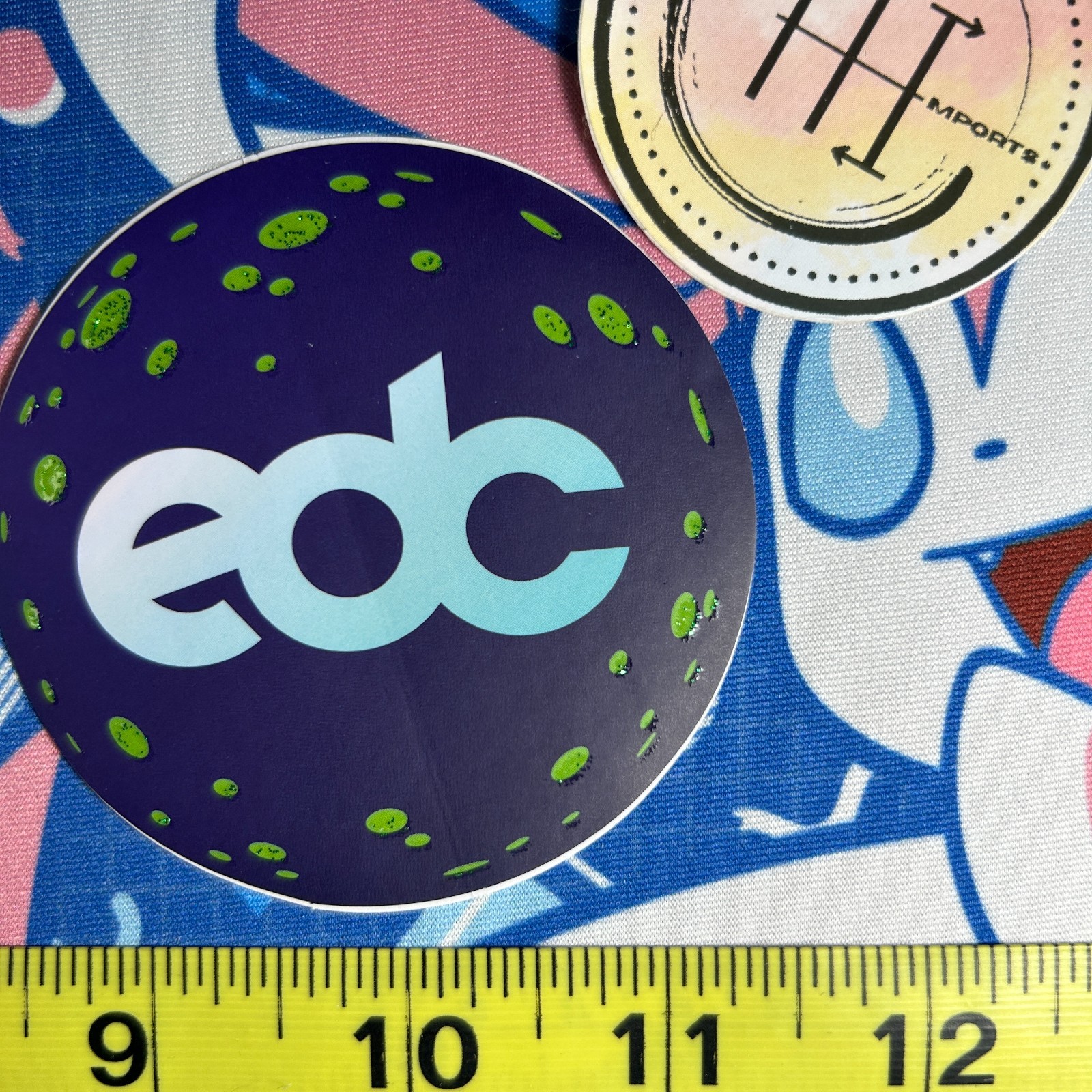 Insomniac Official EDC 2023 EDC Glitter Sticker | EDM Car Decal New