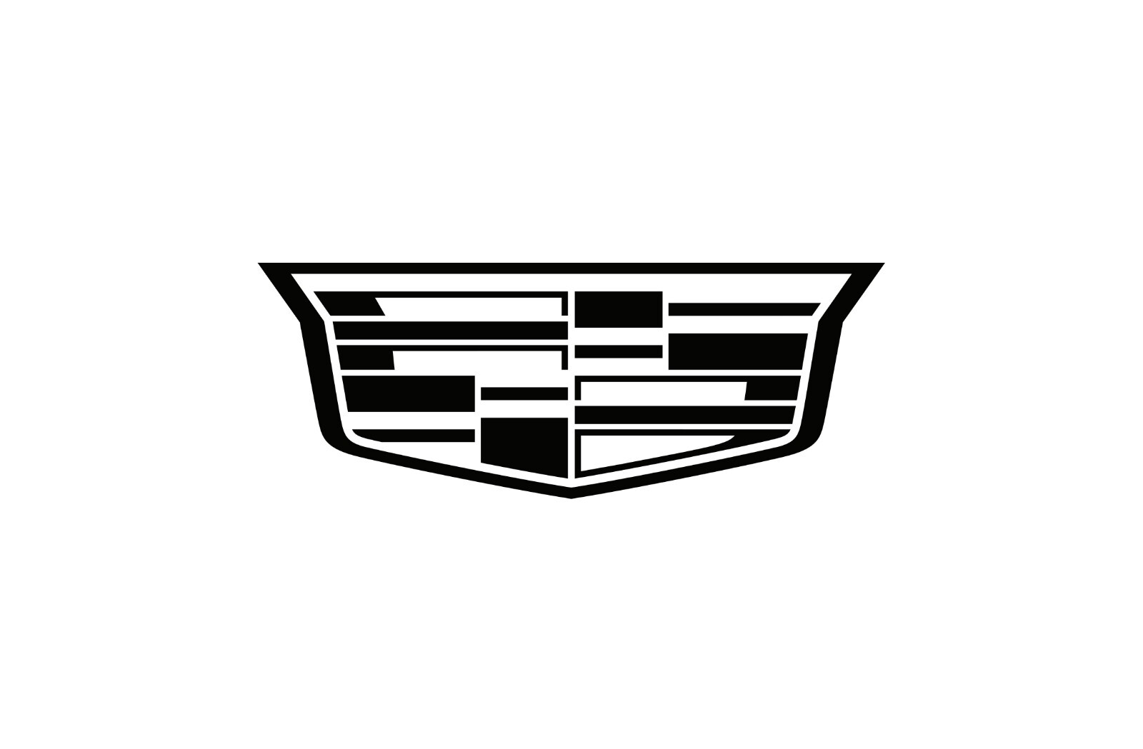 Cadillac logo Vinyl Decal Window Laptop Any Size Any Color