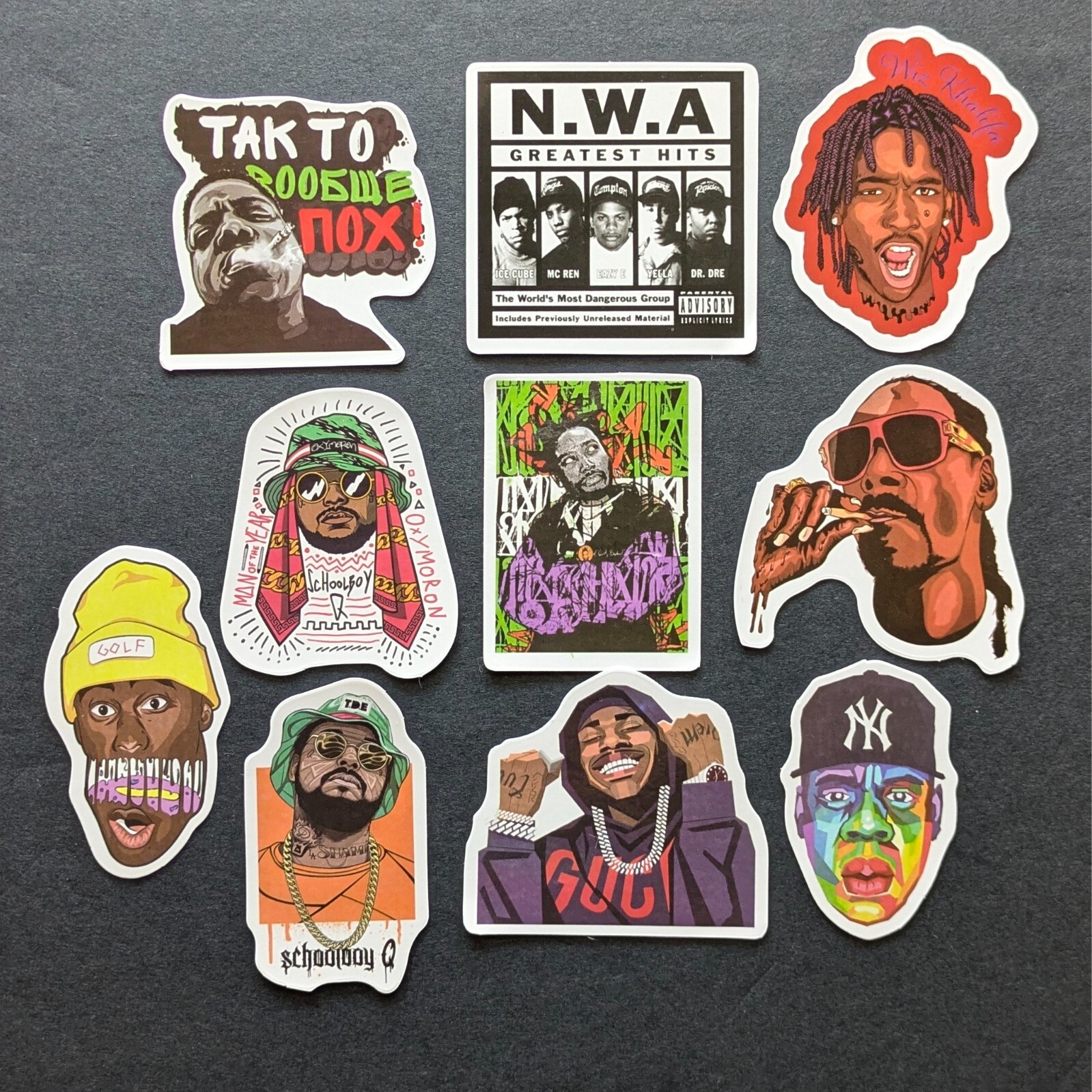 Rap, Hip Hop Stickers, Rap, Hiphop Decals