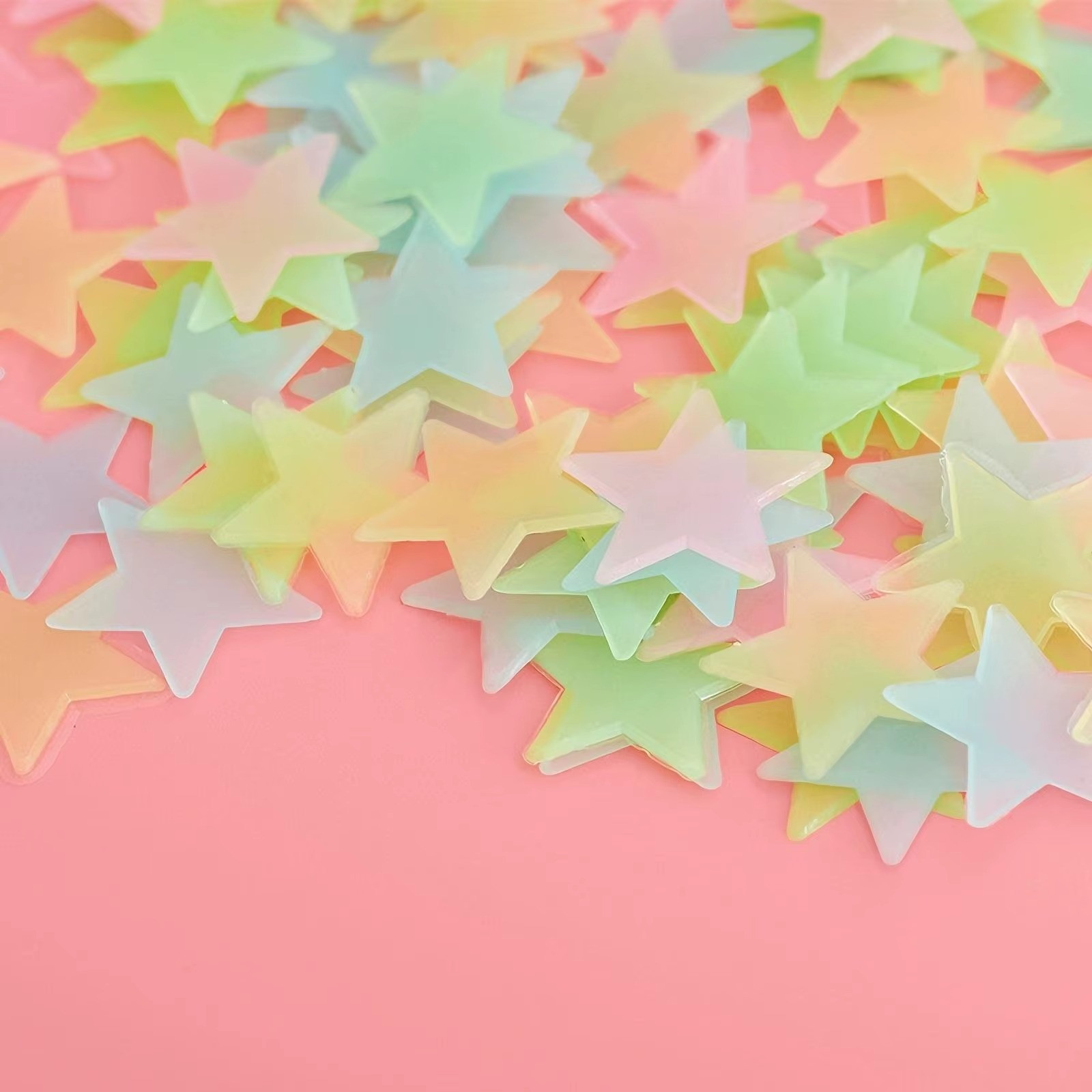 100PCS Glow in the Dark Star Stickers Ceiling Wall Decor Kids Room