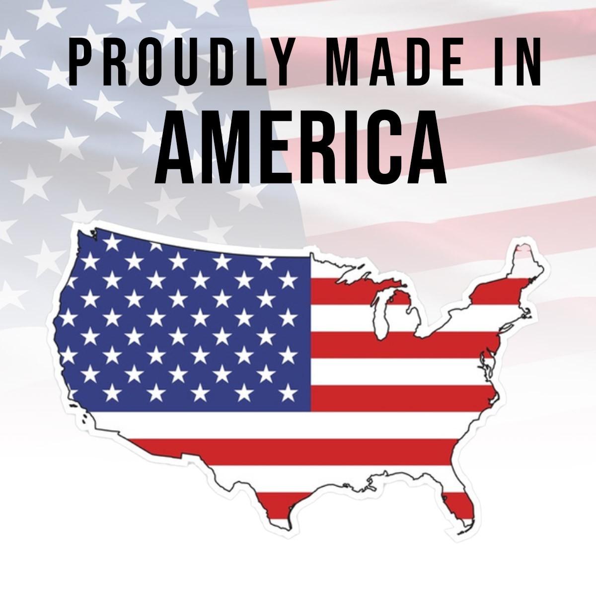 250th Anniversary of USA Sticker, 250 Years Of Liberty, Patriotic Flag Size 5″