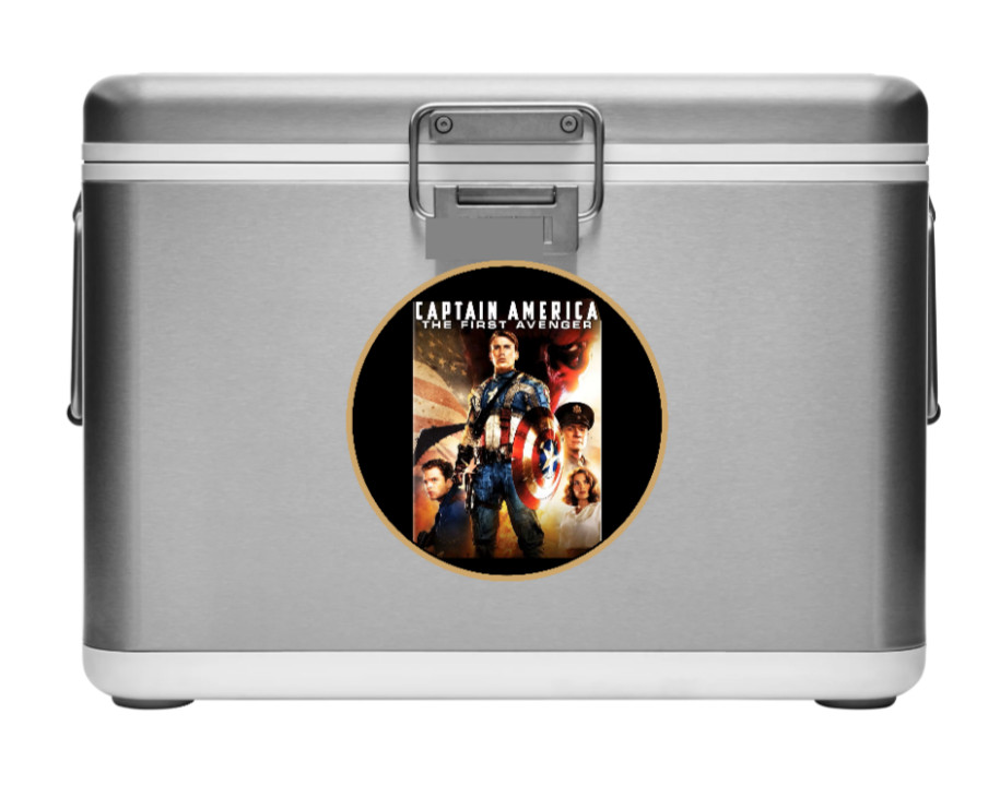 Avengers – Captain America (First) – 4″ Vinyl Decal Car Cooler Truck Trailer Bar