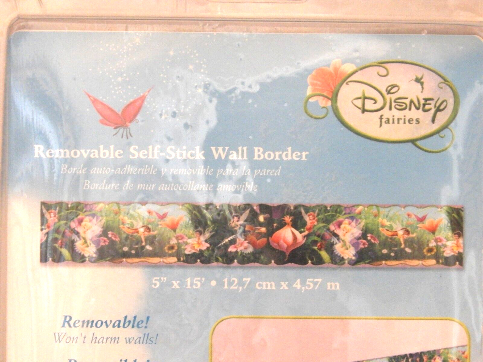 Disney Tinkerbell 15-foot Wall Border Decor for Kids Bedroom 5″ tall