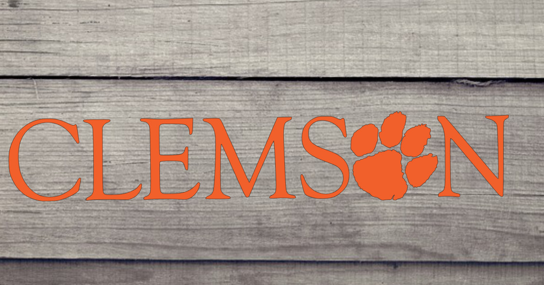 Clemson Tigers-Decal- National Champions SALE!!!!!