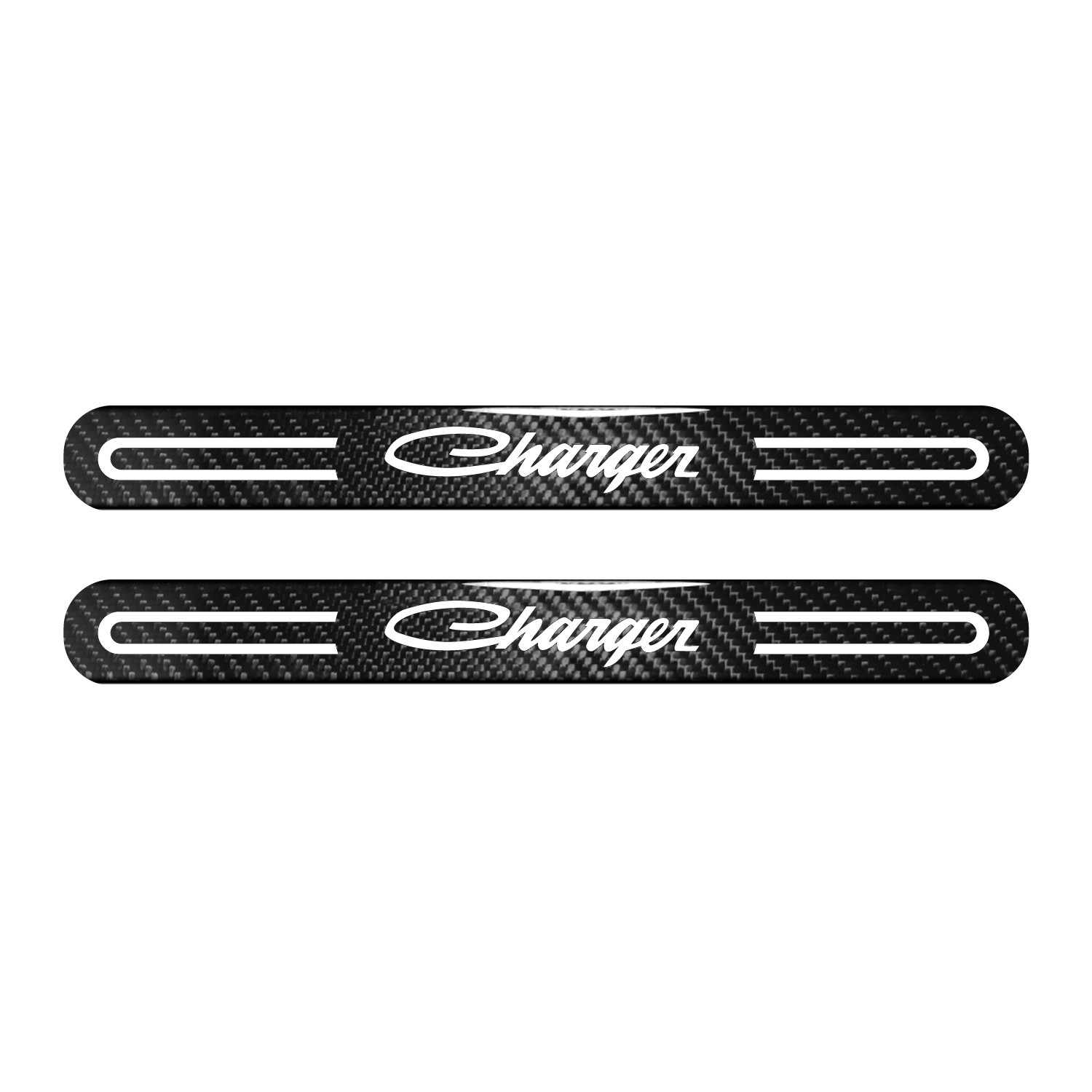 Dodge Charger Classic Sticks Style Carbon Fiber Car Protector Decals