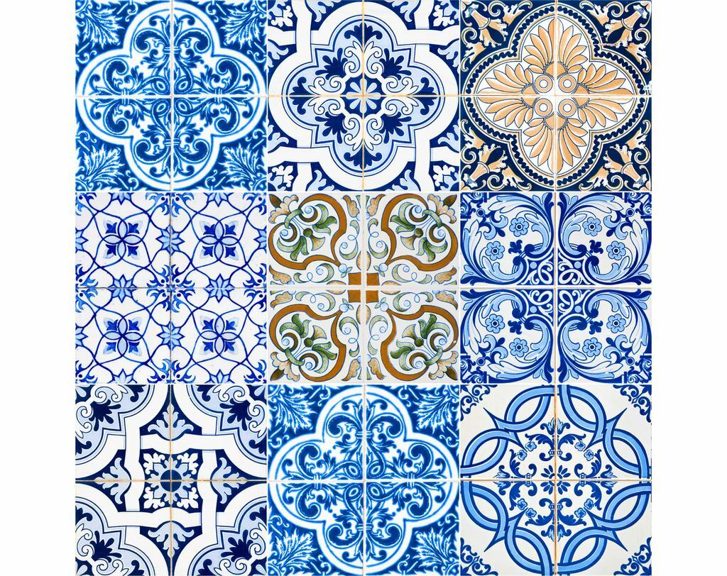 Tile Stickers Set of 24 Peel & Steek DIY Self Adhesive Floor Decor Bathroom Wall