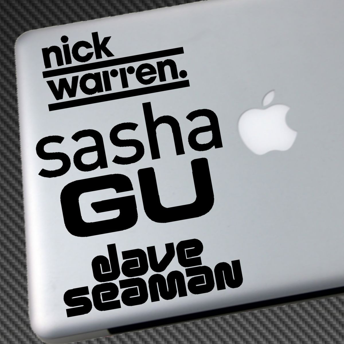 GLOBAL UNDERGROUND VINYL STICKER CAR DECAL sasha nick warren dave seaman edm cd