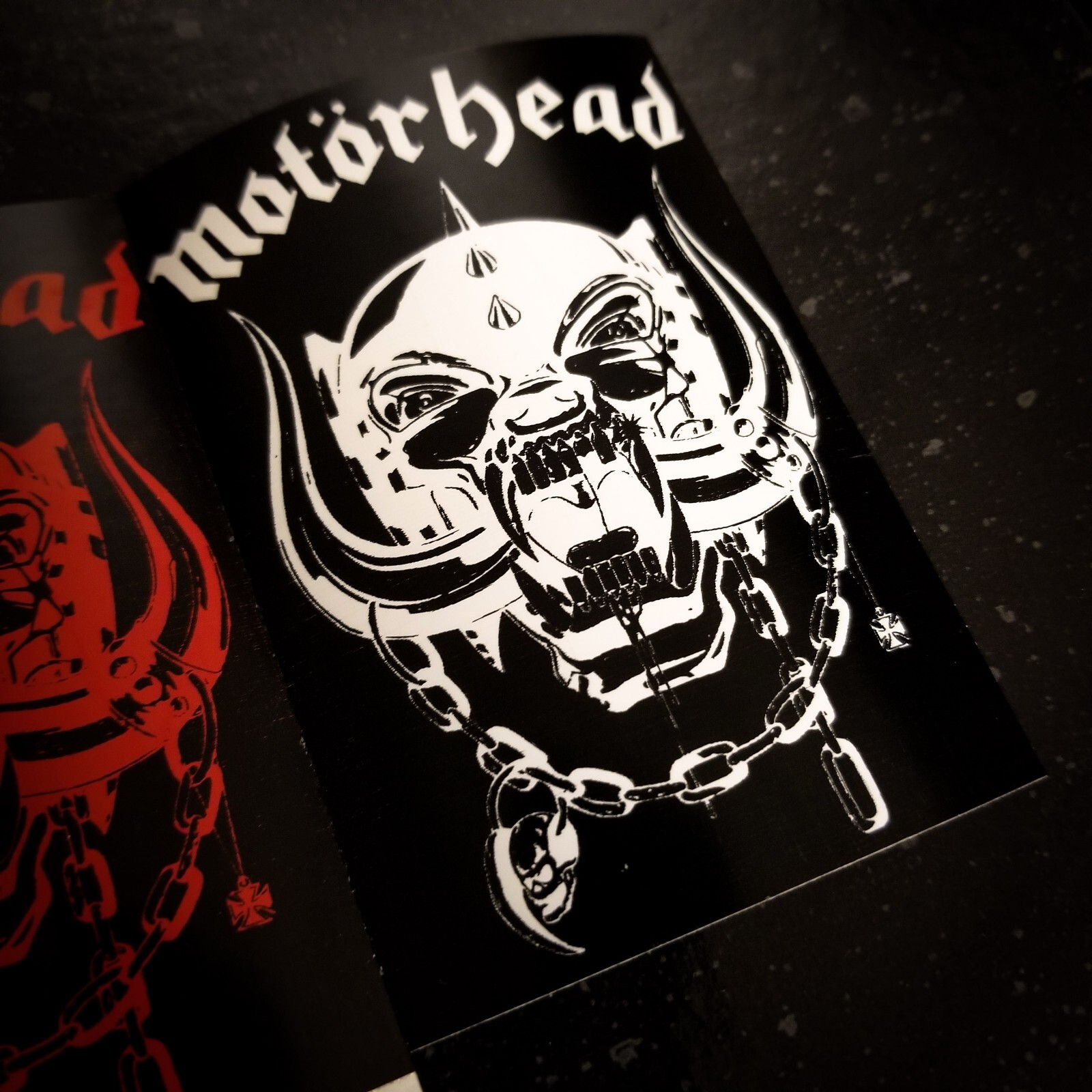 Motorhead 4 x 3″ Waterproof Vinyl Sticker Decal [💪 HQ Durability!] Lemmy Metal