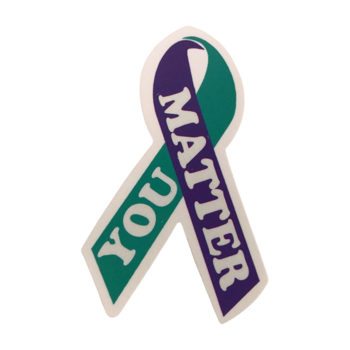 Mental Health Sticker: ‘You Matter’ Ribbon