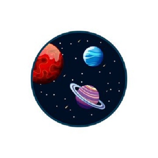 Vinyl Home Outer Space Themed Decor Planets Celestial Bodies Wall Decal Sticker