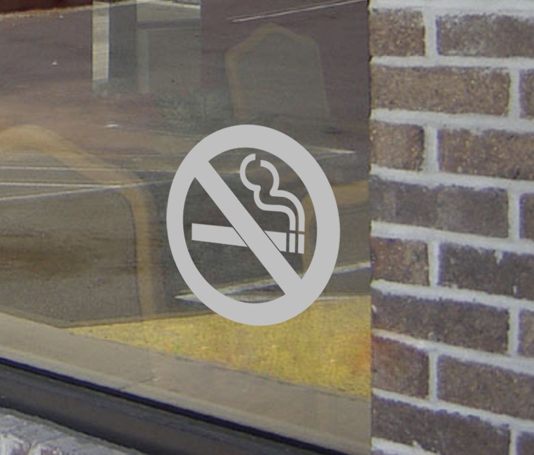 No Smoking Sign Design Vinyl Sticker Decal 5″ inch w
