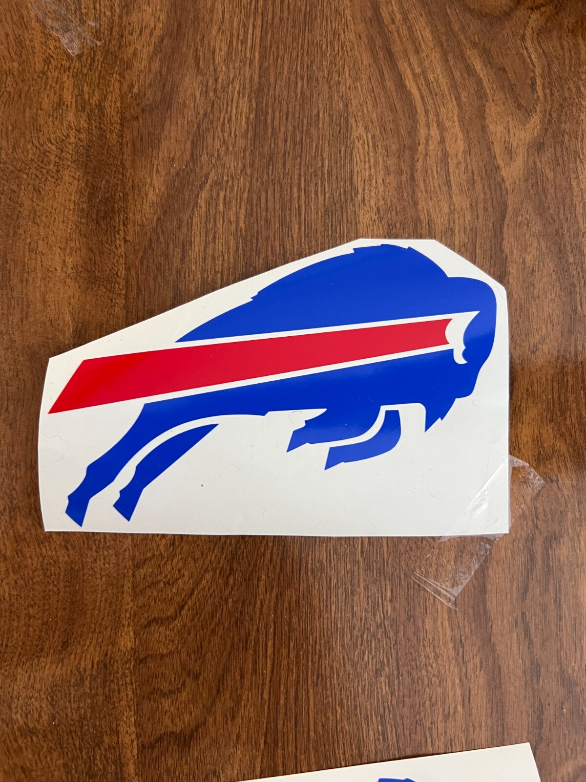 Buffalo Bills Logo Vinyl Solid 2 color- 3 Versions – Sticker for Car, Window,
