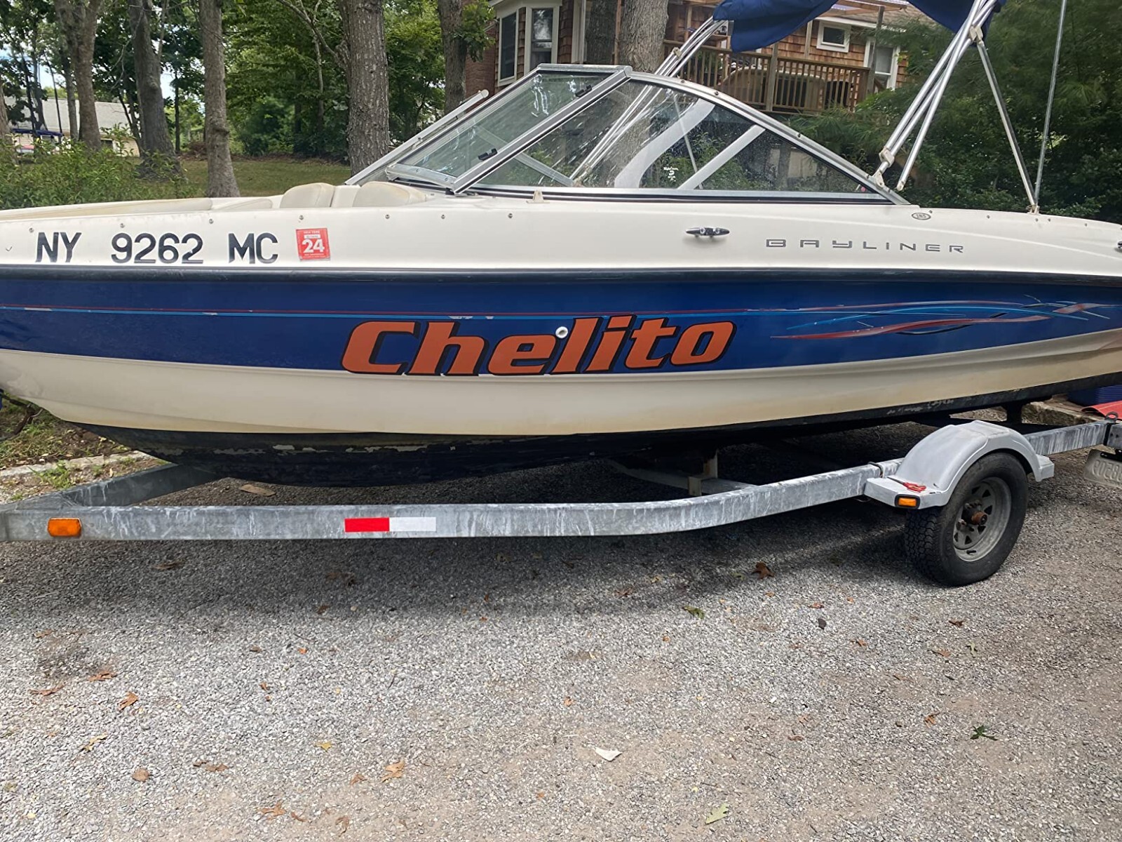 Boat Name Decal 8×48″ / Custom Hull Graphic / Premium Marine Vinyl Lettering 2CL