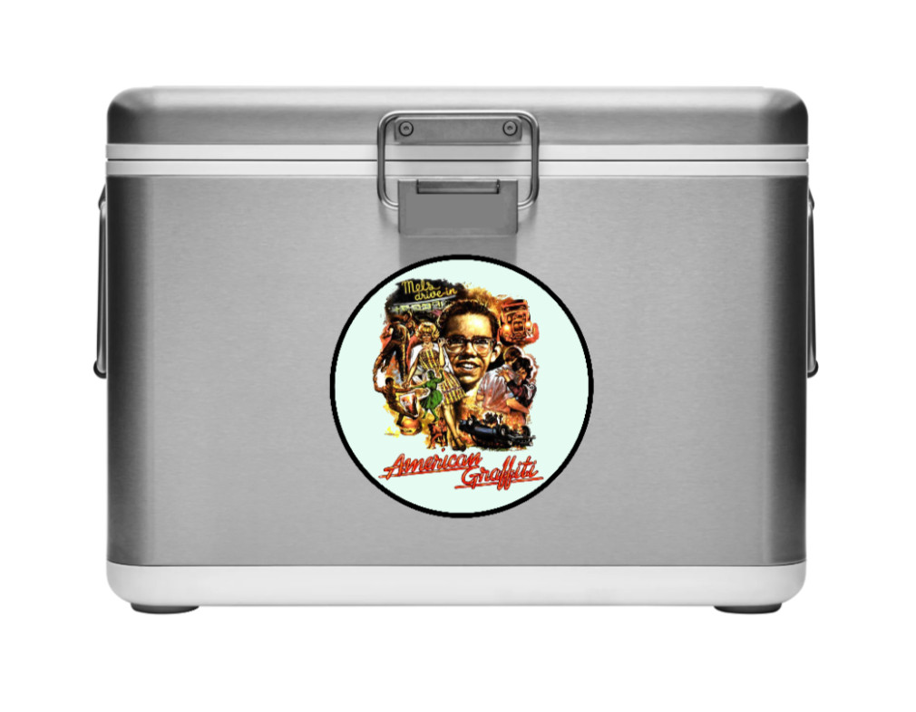 Movie – American Graffiti – 4″ Vinyl Decal Handmade Vehicle Decor Laptop Cooler