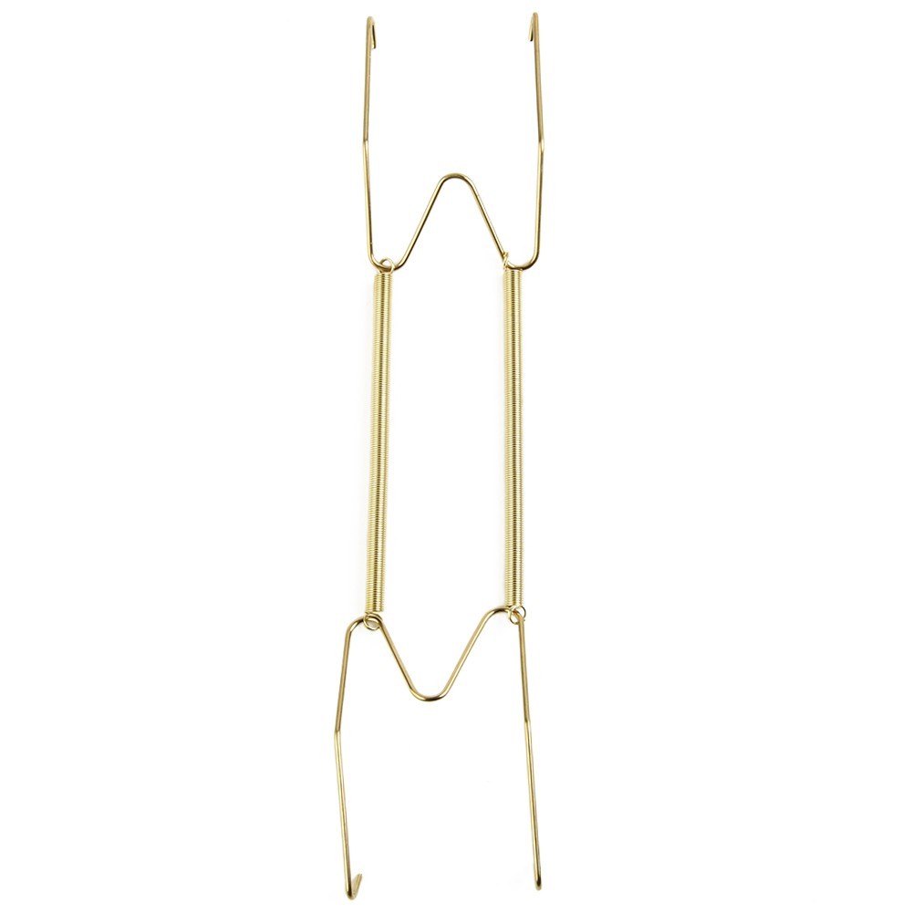 Dish Holder Display Gadget Gold Hook Wire 8/10/12/14/16inch Adjustable