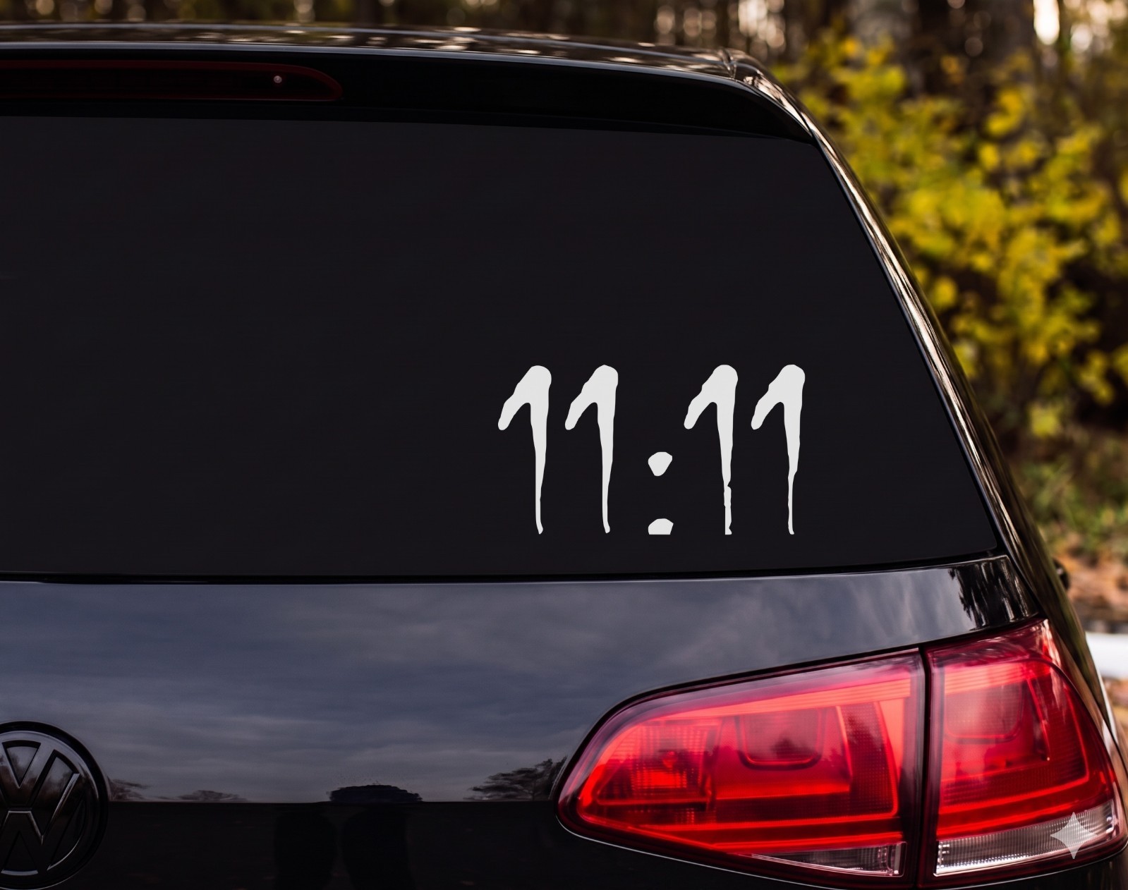 Dripping 11 11 Time Vinyl Decal Sticker Custom Car Laptop | Mystic Gift