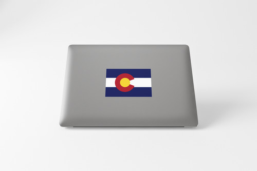 State of Colorado Flag Sticker Decal USA Colorado State