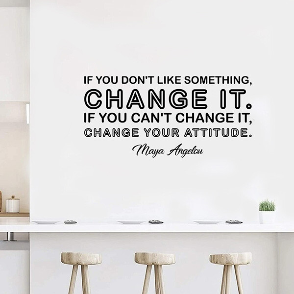 Maya Angelou Quote Wall Decal Actress Vinyl Sticker Celebrity Poster Decor q4