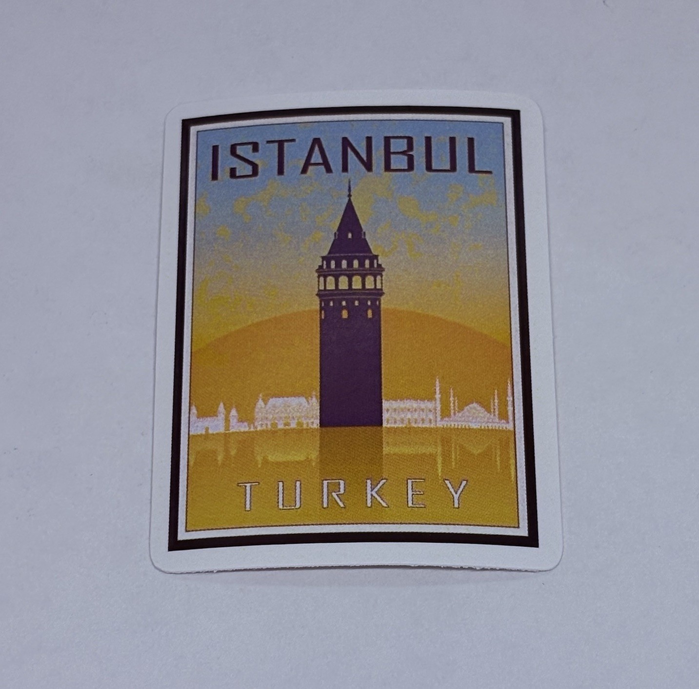 Istanbul Turkey Sticker Galata Tower Travel City Tour Decal Vinyl Souvenir Tc6