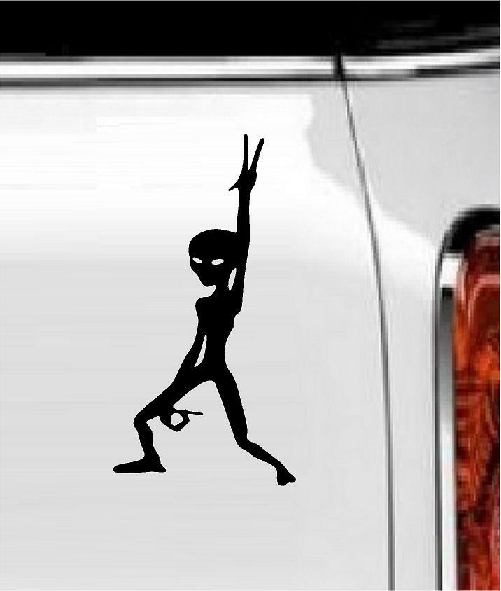Alien #3 Vinyl Decal Home Décor 6″ x 8″