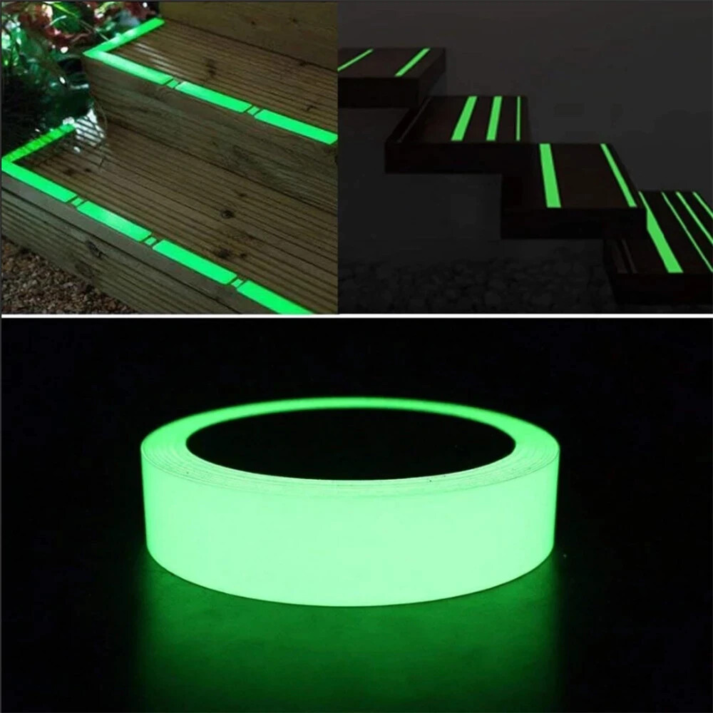 3Mx1cm Luminous Fluorescent Night Self-adhesive Glow In The Dark Sticker Tape