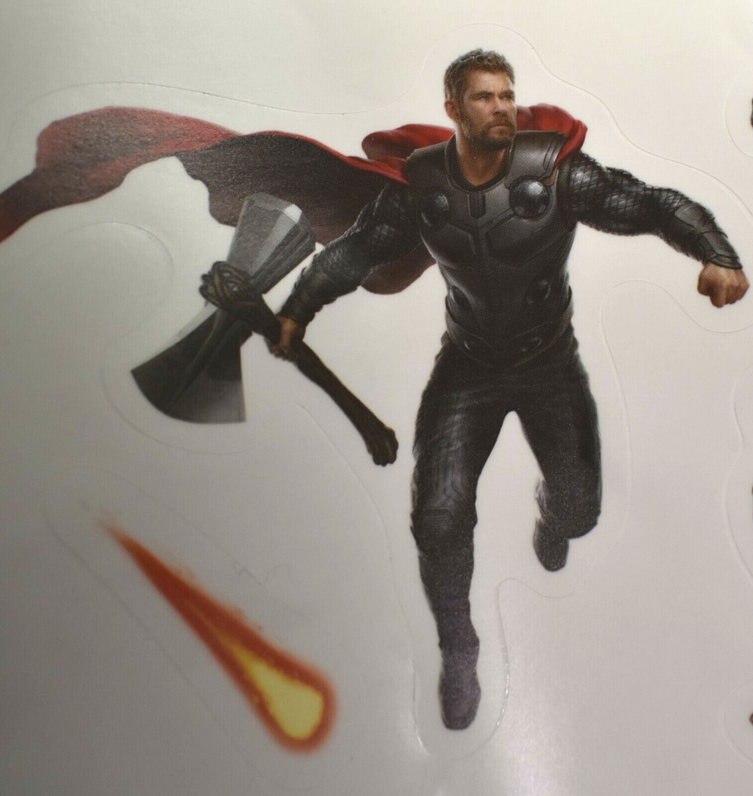 AVENGERS Decals/Stickers, Marvel Superheroes Thor, Hulk+ Party Favors (Set of 6)