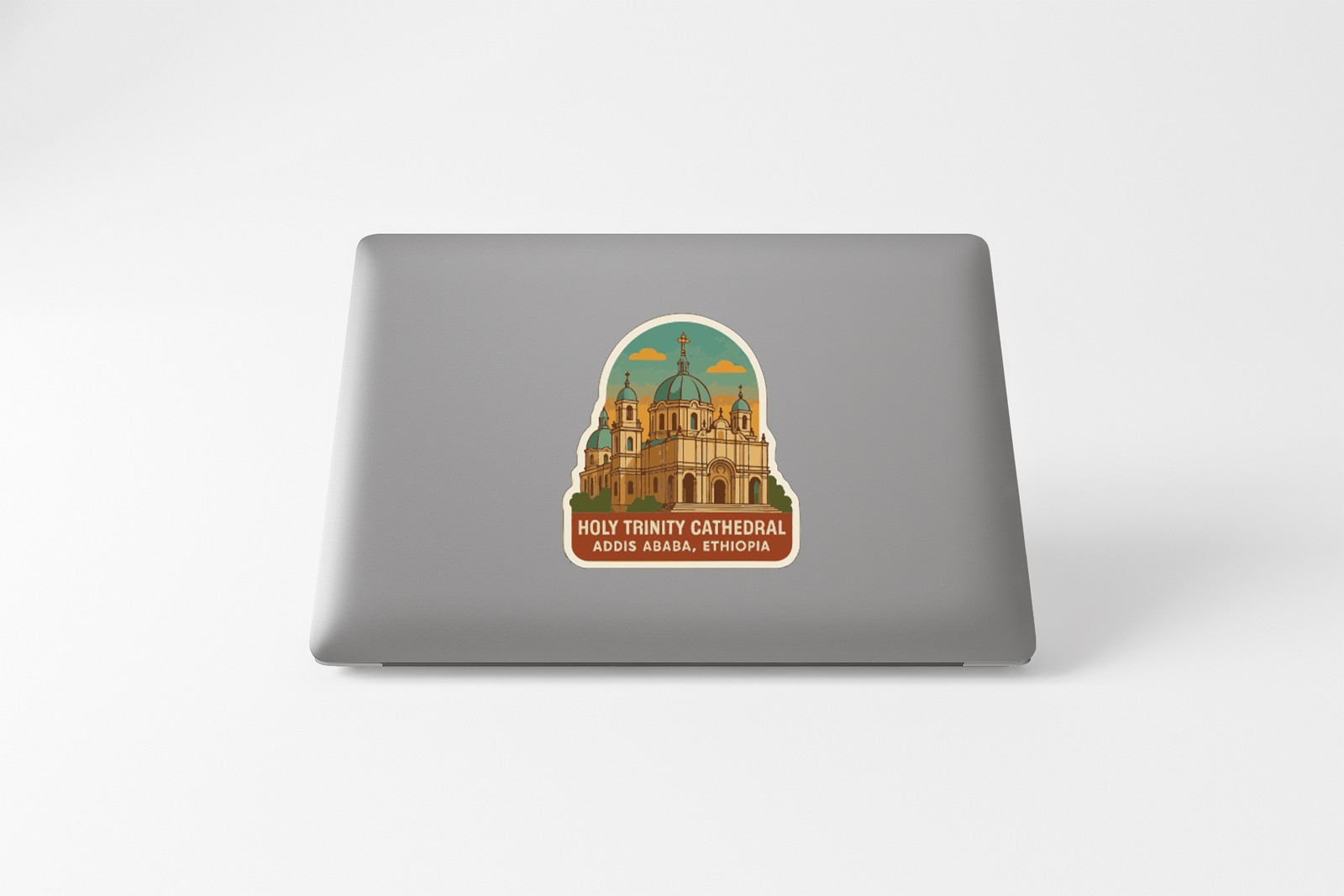Addis Ababa Holy Trinity Cathedral Ethiopia Sticker Decal Vinyl Landmark