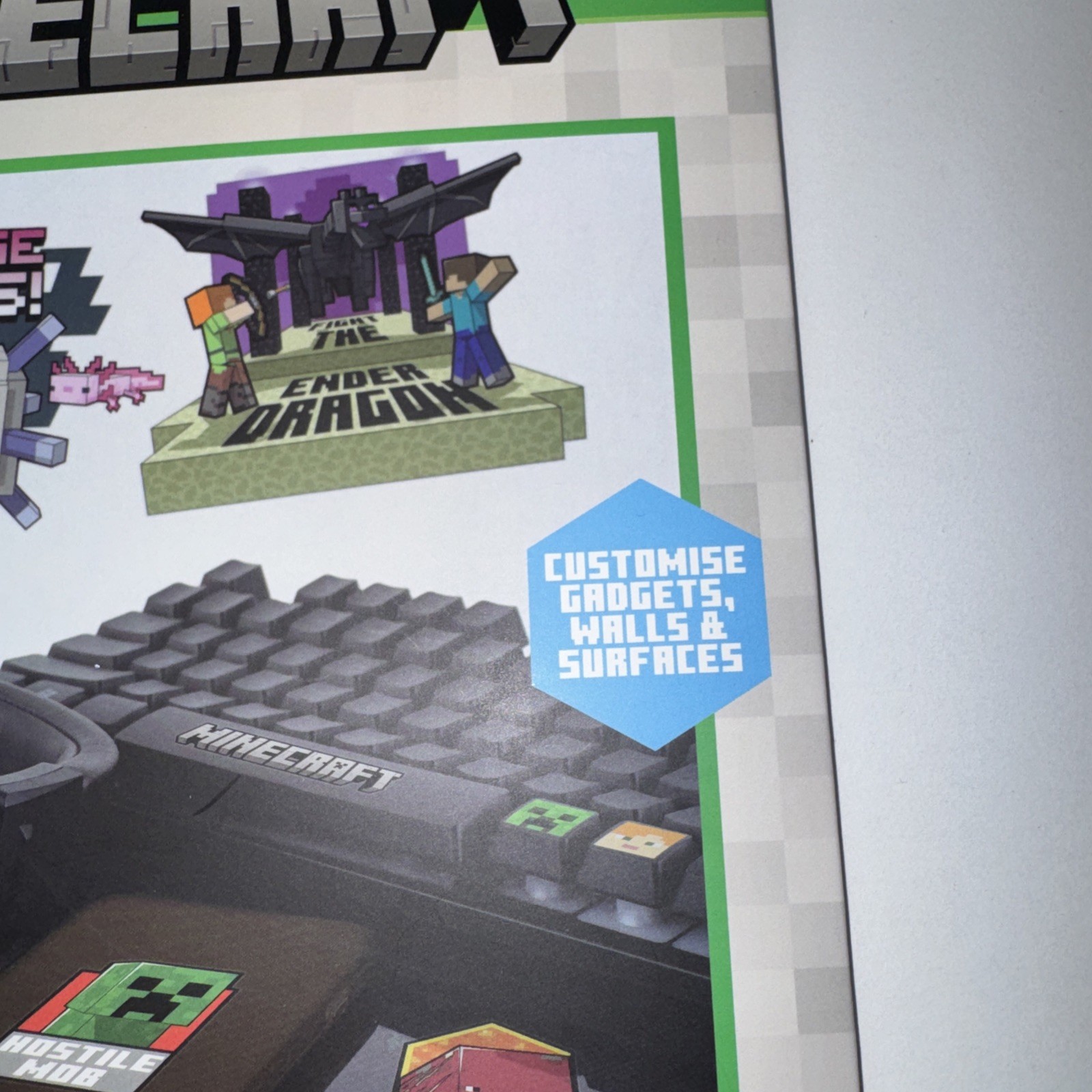 Minecraft Desktop Decals, For Ages 8+