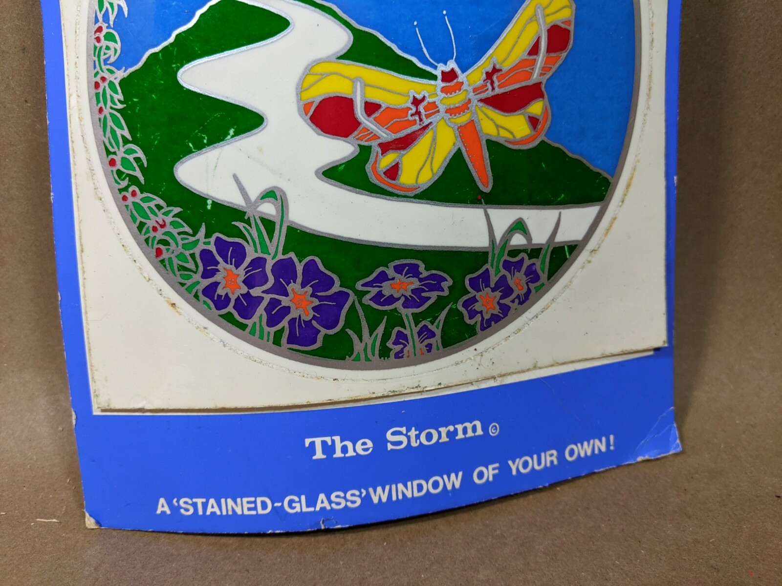 Lightwaves The Storm Transparency Decal Sticker Vintage