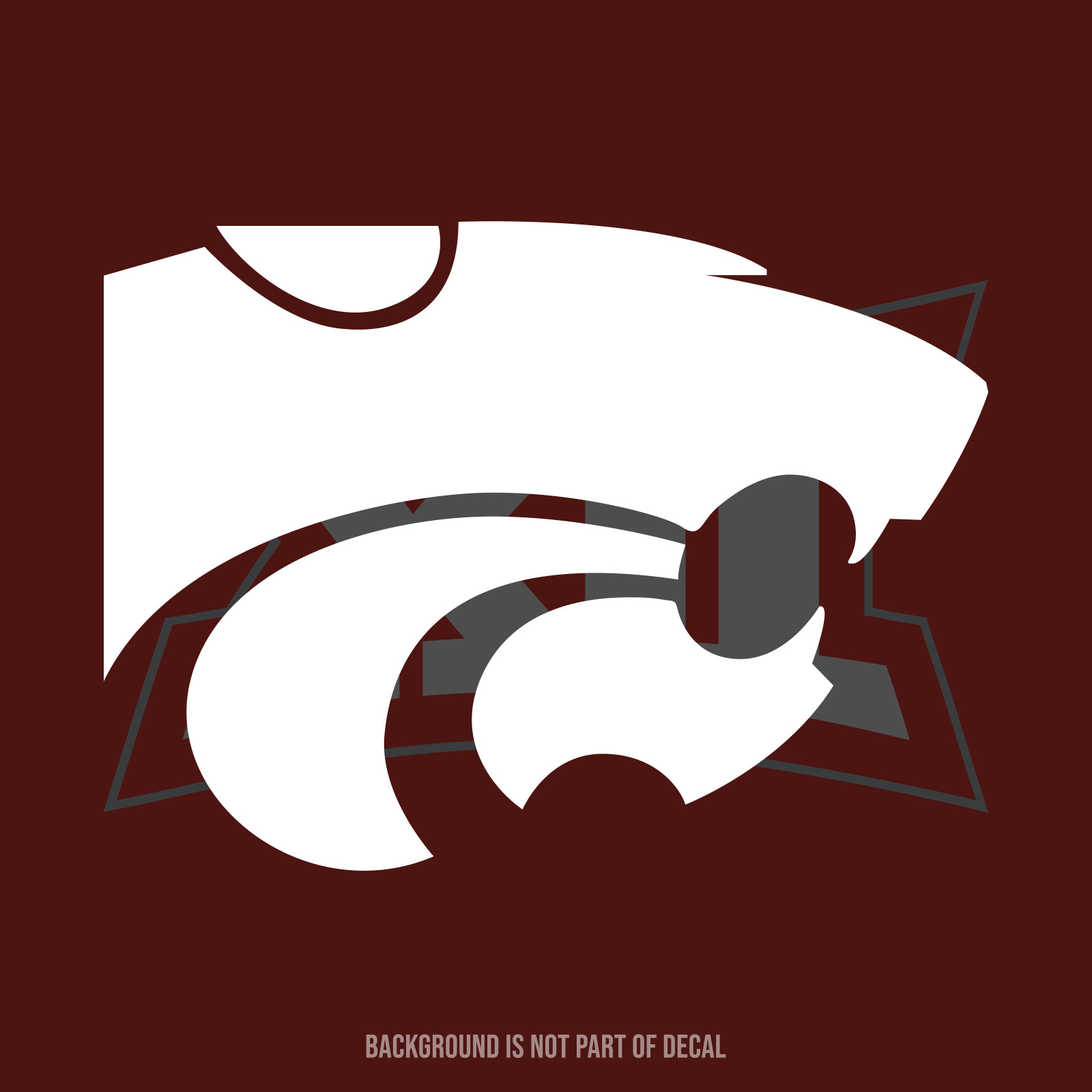 Kansas State Wildcats Vinyl Decal Sticker