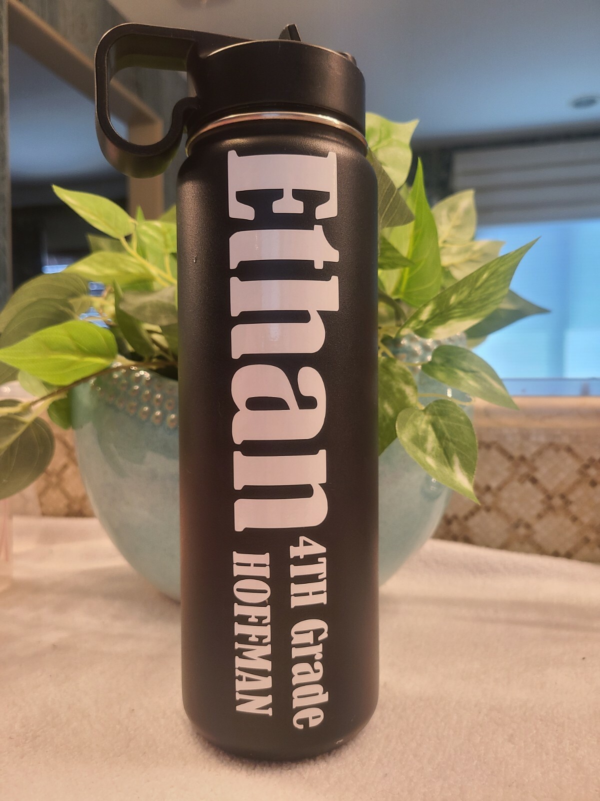 Decal Custom / Name Sticker for any flat surface or any water Bottle Thermos