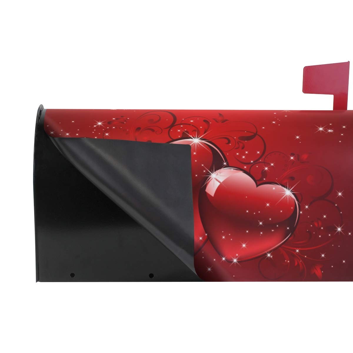 WOOR Valentines Glitters Love Hearts Magnetic 20.8×18 inch Standard Size