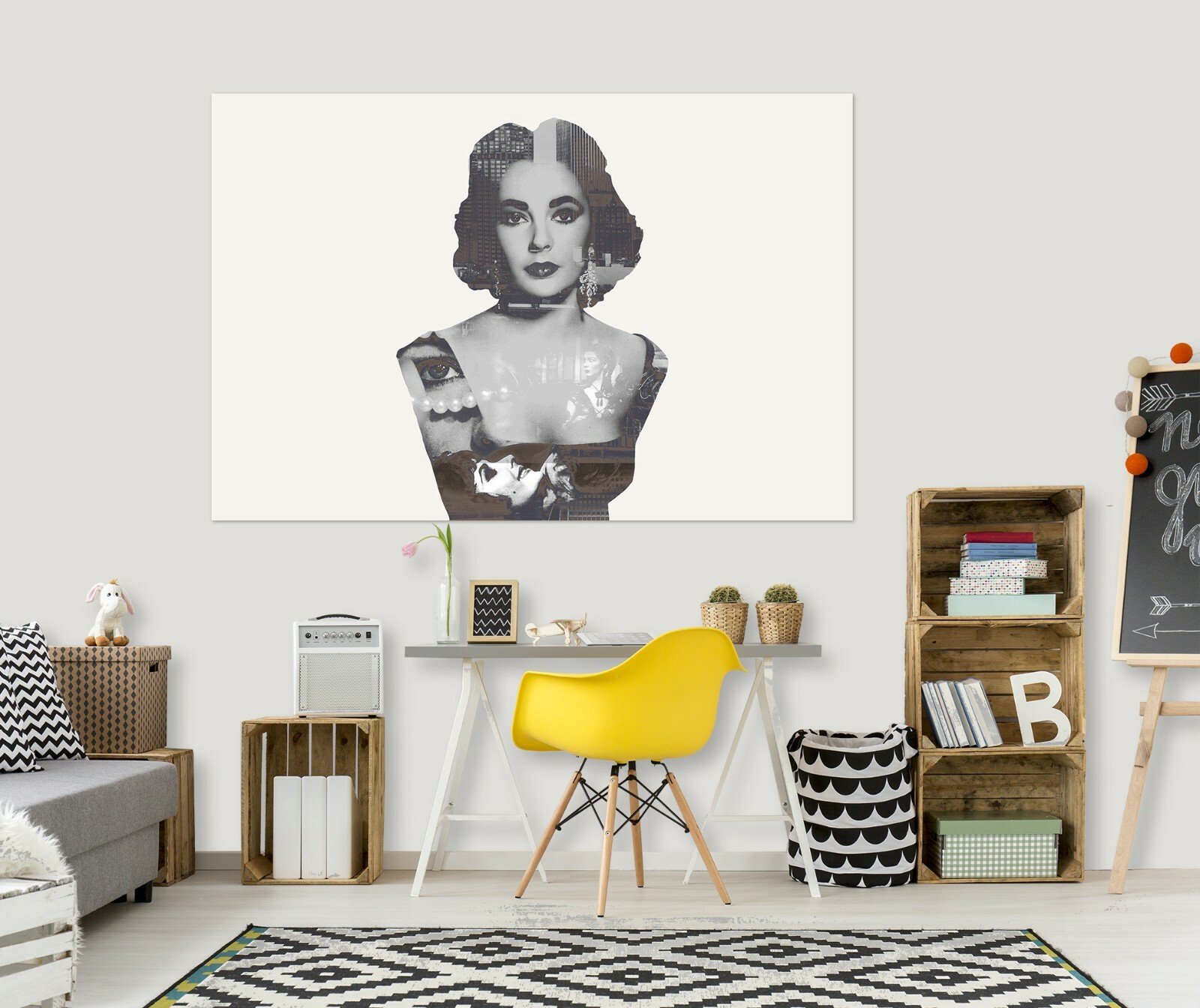 3D Elegant Woman ZHU402 Wall Stickers Wall Murals Wallpaper Marco Cavazzana Amy