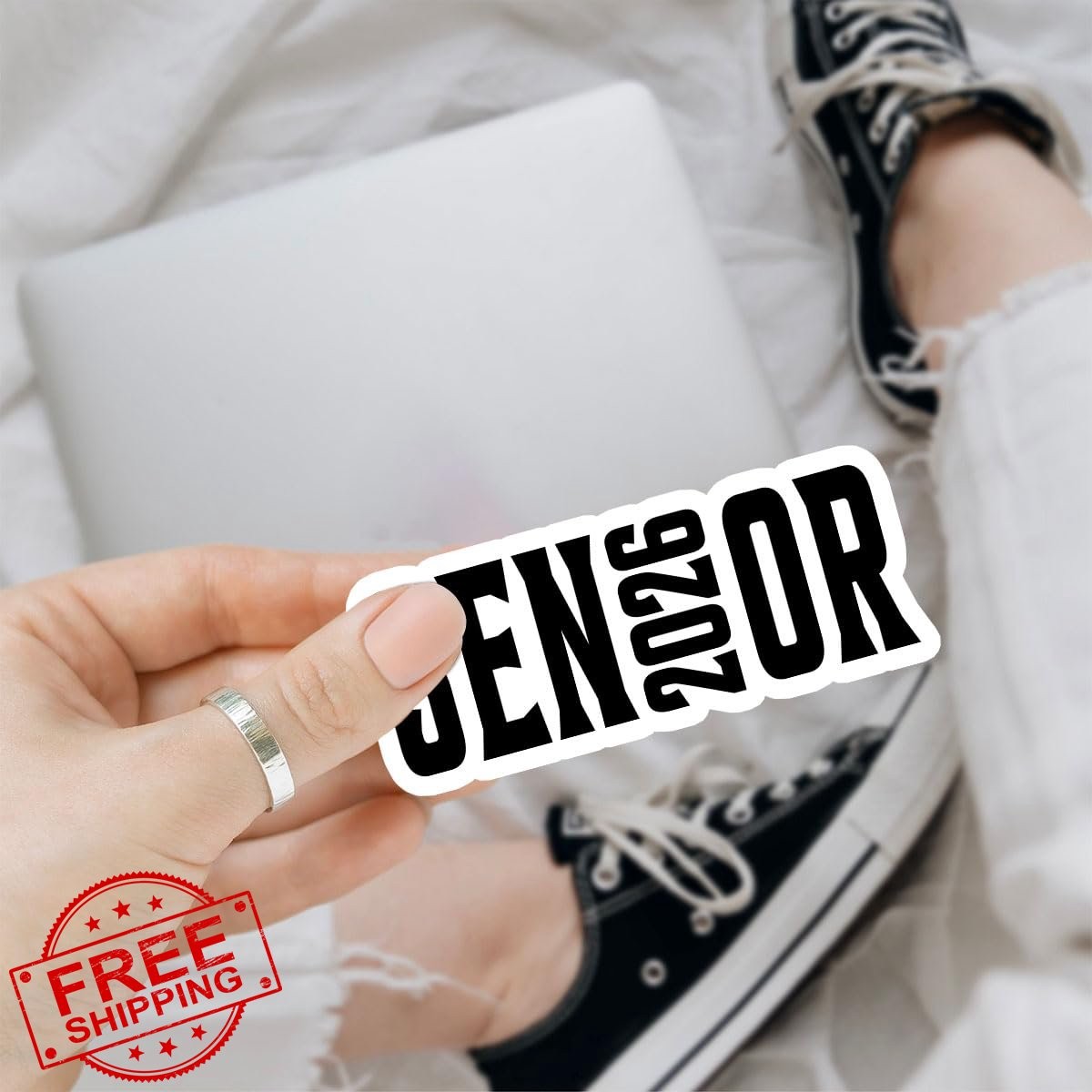 Class of 2026 Senior Year Stickers 3 Pcs 6 inch Laptop Water Bottle