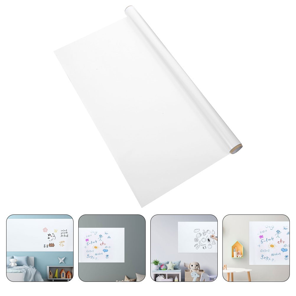 Removable Dry Erase Whiteboard Wall Sticker Static Cling 45 cm 500 cm Sheet