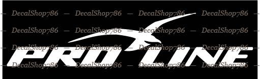 Pro Line Boats – Outdoor Sports – Vinyl Die-Cut Peel N’ Stick Decals & Stickers