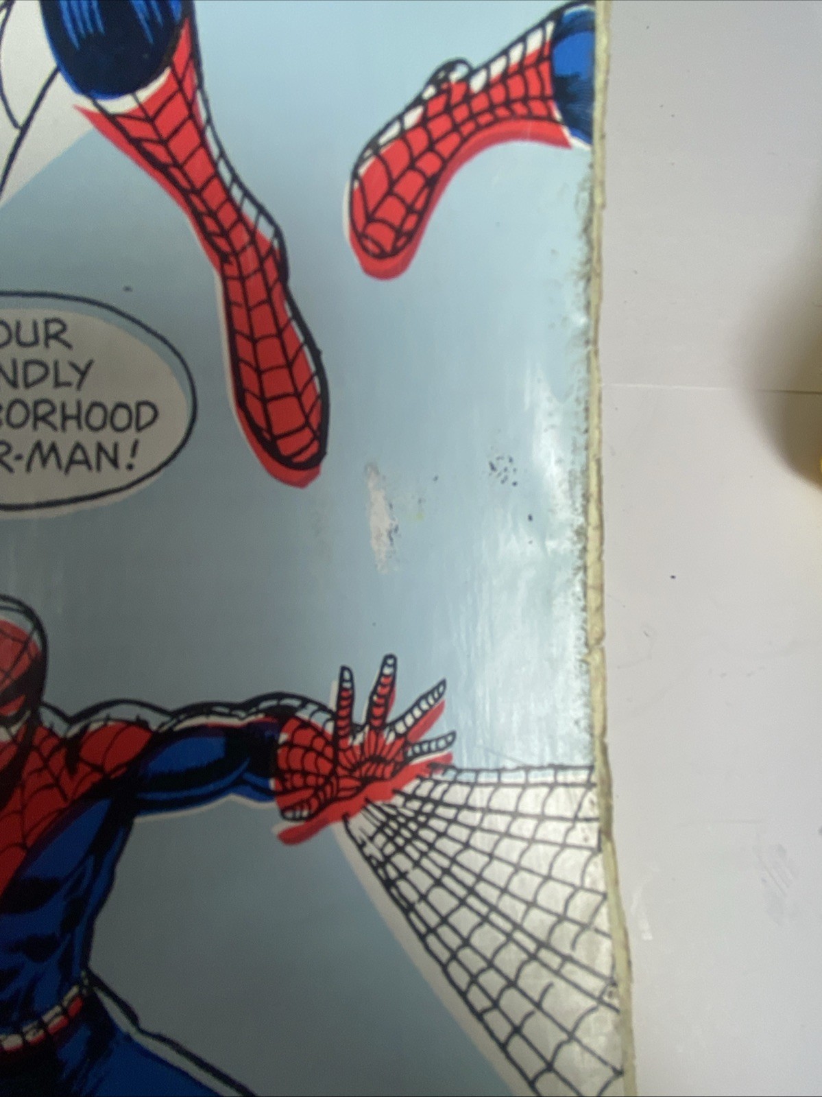 Spider-man Marvel Comics Adhesive Contact Paper 1978 Contact A-21 Large Roll